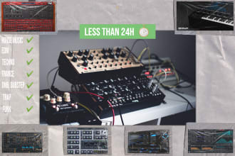 create presets for serum, diva, vital, lead synths