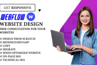 design webflow website webflow redesign webflow development