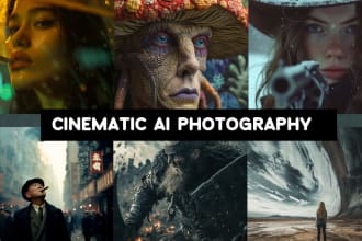 create ultra realistic cinematic ai photography in midjourney