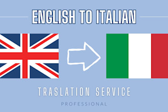 traduzione da inglese a italiano