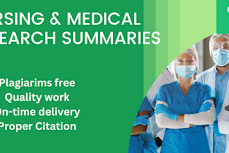 offer articles, research summaries in nursing and medicine