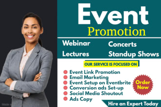 do linkedin event promotion webinar event and eventbrite event promotion