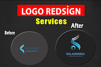 redesign, edit, retrace or modify your current logo design