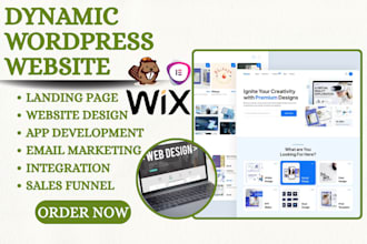 build develop wordpress website design using beaver, wp bakery, avada pro bricks