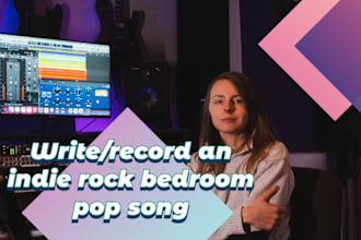 be your songwriter for your indie rock song