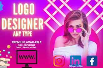 make professional  graphic logo