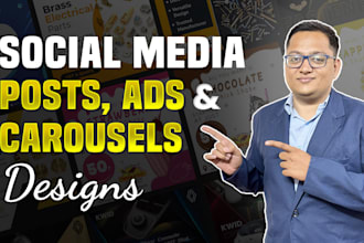 design scroll stopping facebook and instagram ad posts for marketing