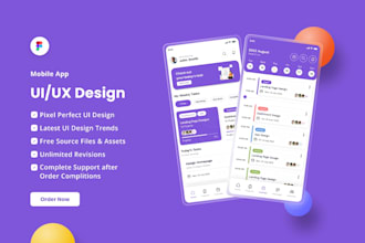 design user friendly mobile app dashboard UI prototypes and wireframes in figma
