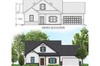 render your building elevations in photoshop