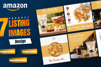 create amazon product images, design high converting product listing images