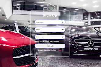 create website pages design using HTML5 CSS and bootstrap5