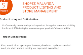 be your fulltime shopee virtual assistant