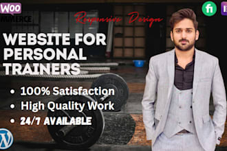 build an attractive gym, sports, workout, fitness website
