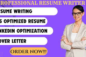 do professional ats resume writing, sales, security, IT, tech CV,