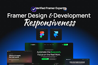 design responsive framer website