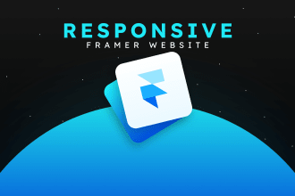 design responsive framer website