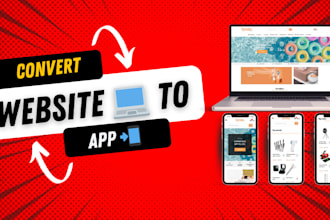 convert website to ios and android mobile app
