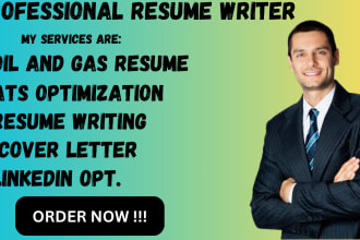 do oil and gas resume, linkedin optimization and engineering