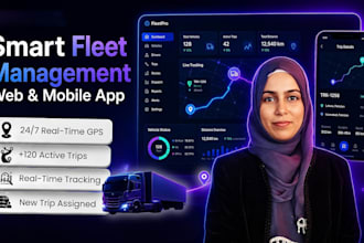 make fleet and logistics ai web mobile application development