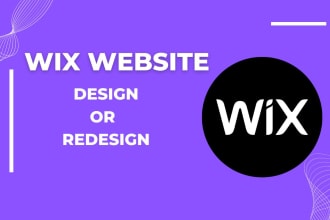 wix redesign redesign wix website wix SEO fix wix  wix website