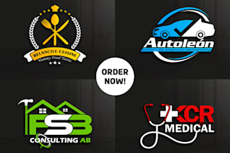design clean innovative timeless business logo in 15 hrs