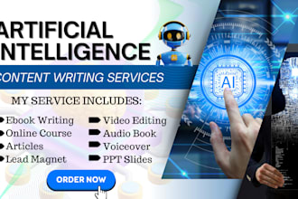 be artificial intelligence writer, robotics, cyber security, machine learning