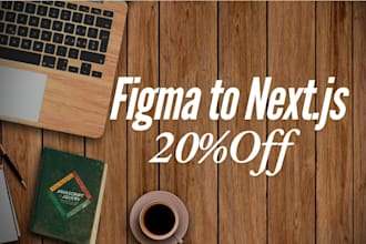 create react website or convert figma to nextjs with nodejs and express js