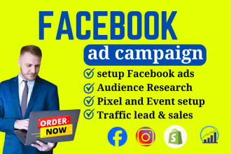 run facebook meta ad campaigns to increase your business and get sales
