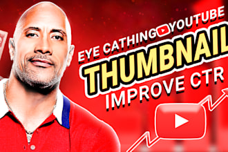 do attractive clickbait youtube thumbnail design
