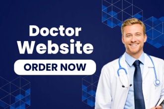 design doctor website for appointment booking