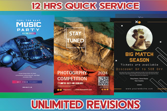 create stylish flyer designs