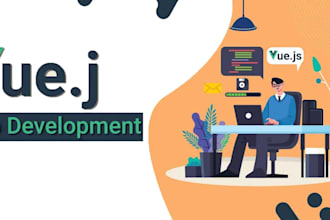 create vue application with database