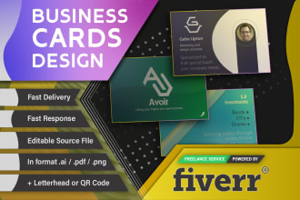 do an outstanding business card design