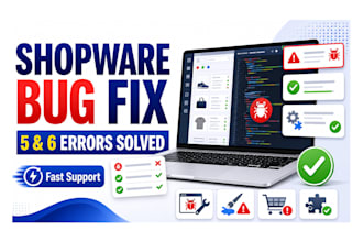 fix shopware 5 and shopware 6 bugs, errors, and issues