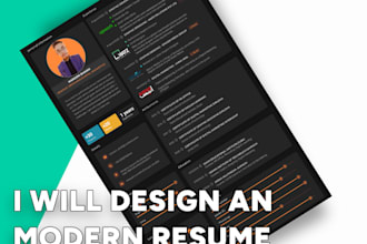 design professional resume cv for you