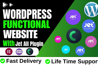 build wordpress crocoblock dynamic website jet engine with elementor pro