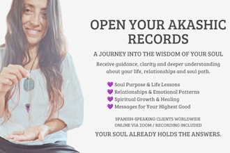 open your akashic records and provide spiritual guidance in spanish