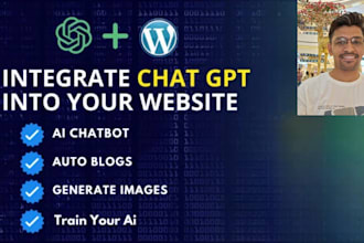 integrate chatgpt openai API in wordpress website for auto blogs and ai chatbots