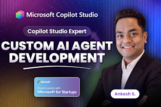 develop custom ai agents using microsoft copilot studio