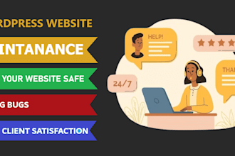 maintain your wordpress websites