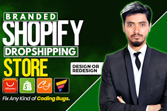 design, redesign shopify store, shopify dropshipping store, shopify website