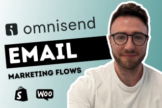 setup omnisend email marketing flows for your ecommerce store
