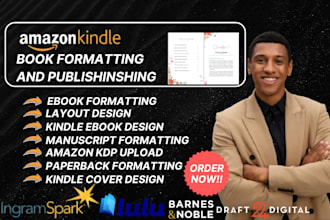 format, edit and publish book, ebook on amazon kdp, kindle ebook, kdp upload