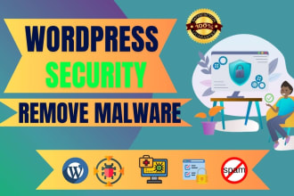 increase wordpress security, website security or remove wordpress malware