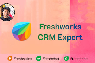 setup freshchat freshsales freshdesk and CRM services