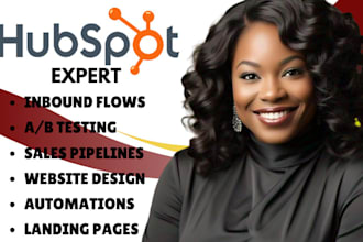 hubspot automation setup hubspot CRM sales pipeline hubspot website design