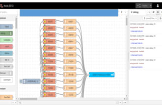 do nodered configuration, modbus, plc, socket, socketio