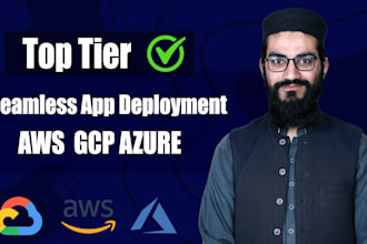 deploy your app, code, and website to AWS, gcp, and azure