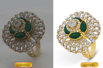 do high end jewelry retouching best quality professionally