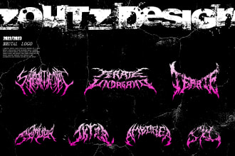 design detailed death metal logo for your band